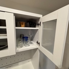 食器棚 オシャレ 美品の画像