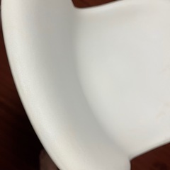白いイス中古品の画像