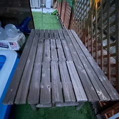 【値下げ】ＢＢＱテーブル折り畳み可能の画像