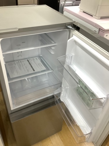 【お値下げしました！】2ドア冷蔵庫　AQUA 2021年製　126L クリーニング済
