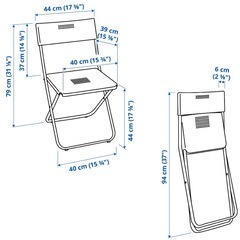 イケア　FEJAN椅子 2脚 の画像