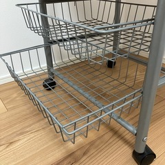 電子レンジラックの画像