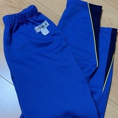 【取引終了】【小学校購入品】男女兼用ジャージ上下セット150cmの画像
