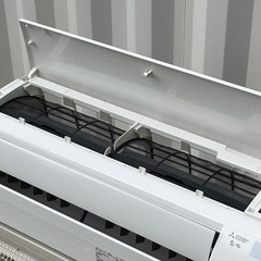高年式！取付け可 ! !◇三菱 エアコン 18畳用 2023年 ムーブアイ 内部クリーン　MSZ-E5623E3S 高圧洗浄済み！保証付き ! !の画像