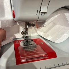 ミシン★コンパクト仕様★箱付の画像