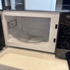 Haier 2017年製
電子レンジの画像