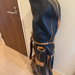 【希少！】TRUSSARDIトラサルディ合皮ゴルフバッグの画像