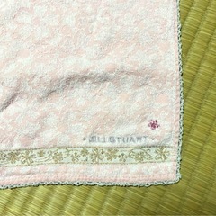 ジルスチュアート jillstuart タオルハンカチ ピンク 19×20の画像