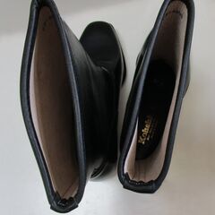黒の半長靴(サイズ25.5EE)　その2の画像