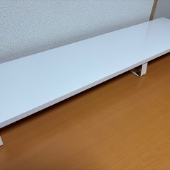 デスクシェルフ モニター台 スタンド キーボード マウス 収納の画像