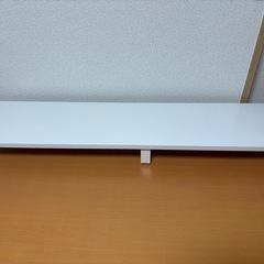 デスクシェルフ モニター台 スタンド キーボード マウス 収納の画像