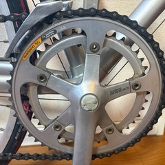 BRIDGESTONE ロードバイク KIYOSHI MIZUNO設計 SHIMANO RX100 美品フレーム クロモリ の画像