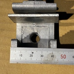 アルミ　クランプ　10個セット　パイラック　M12メス穴付きの画像
