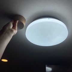 シーリングライト　天井　リモコンつき付き12/21-2323の画像