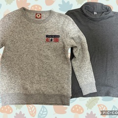 男児140冬服18点セットの画像