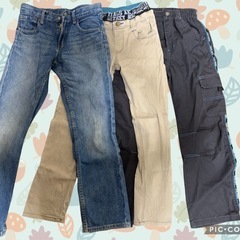 男児140冬服18点セットの画像