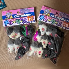 猫の喜ぶおやつとおもちゃ
の画像