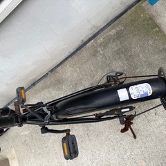 Switch 折りたたみ自転車 黒の画像