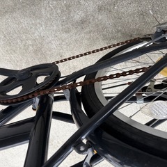 Switch 折りたたみ自転車 黒の画像
