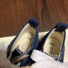 　新品 Bebe 12.5cm シューズの画像