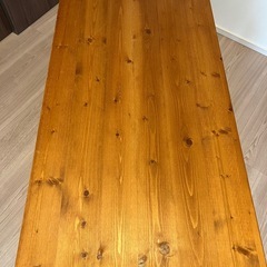 天然木センターテーブルの画像