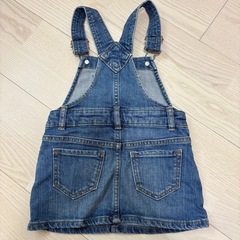 【GAP 】デニムジャンパースカート サロペット の画像