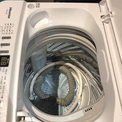 Hisense HW-T45D 4.5kg 洗濯機　2020年製 の画像