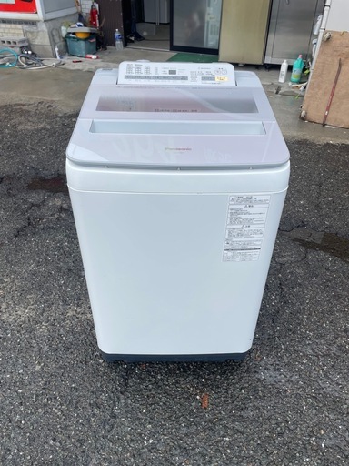 北九州市内配送無料　保証付き 8kg Panasonic 洗濯機 NA-F8AE4