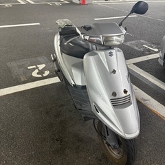 アドレスv100 現在不動　後タイヤ新品の画像