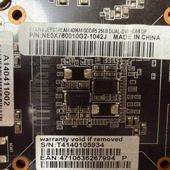 動作確認済み　GeForce GTX 760 4GBの画像