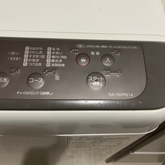 洗濯機を無料でお譲りします！の画像