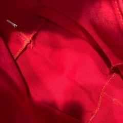 DEAN & DELUCA 赤 トートバッグ　2個セットの画像
