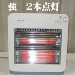 補助機に最適！　脱衣場、洗面所、台所など　電気ストーブ　テクノスの画像