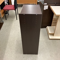 T2510-249 カラーボックス 3段 ダークブラウン キズ汚れ有りの画像