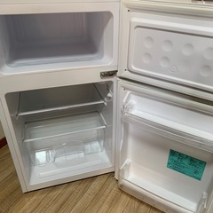 ハイアール 2ドア冷蔵庫 JR-N85B 85L 2018年製の画像
