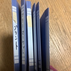 希少　製薬会社　ノベルティ　クリアブック　A4 8枚綴り　6冊　昭和レトロの画像