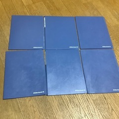 希少　製薬会社　ノベルティ　クリアブック　A4 8枚綴り　6冊　昭和レトロの画像
