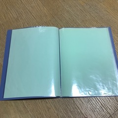 希少　製薬会社　ノベルティ　クリアブック　A4 8枚綴り　6冊　昭和レトロの画像