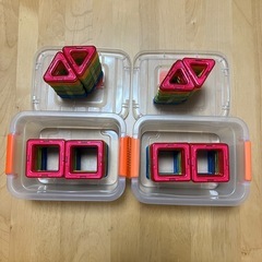 マグネットブロック140ピースの画像