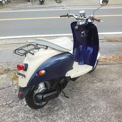 YAMAHA 2st VINOビーノ　ダークブルー セル始動　好調　バッテリー　タイヤ　フィルター新品交換他　お金かけ多数交換 納車整備点検済み 登録後すぐ乗り出せます。直接引き渡し　配送手配も可　SA10J　５AU　４JP　原付の画像