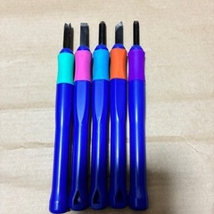 彫刻刀セット(小学校で使用)の画像