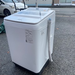 北九州市内配送無料　保証付き 8.0kg パナソニック 洗濯機 NA-F8AE6の画像