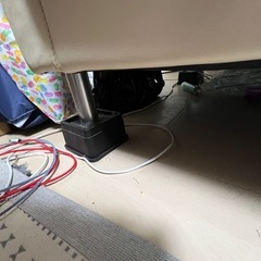 無印良品　本革レザーソファ2.5人掛の画像