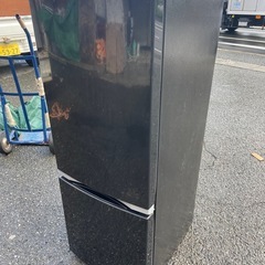 北九州市内配送無料　保証付き 東芝　GR-P15BS 冷蔵庫 BSシリーズ メタリックブラック [153L /2ドア /右開きタイプ] の画像