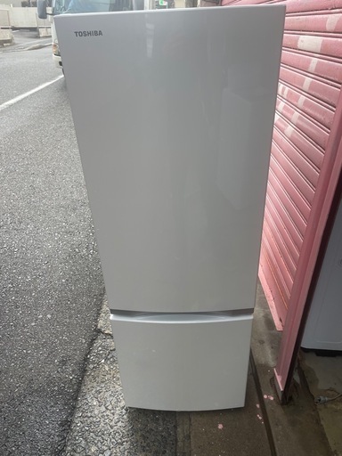 北九州市内配送無料　保証付き 東芝　GR-P17BS-W 冷蔵庫 BSシリーズ パールホワイト [170L /2ドア /右開きタイプ]