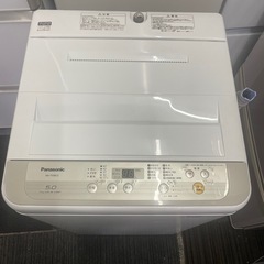 北九州市内配送無料　保証付き パナソニックNA-F50B12-N 全自動洗濯機 Fシリーズ シャンパン [洗濯5.0kg /乾燥機能無 /上開き]の画像