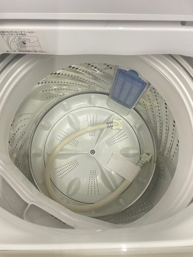 北九州市内配送無料　保証付き パナソニックNA-F50B12-N 全自動洗濯機 Fシリーズ シャンパン [洗濯5.0kg /乾燥機能無