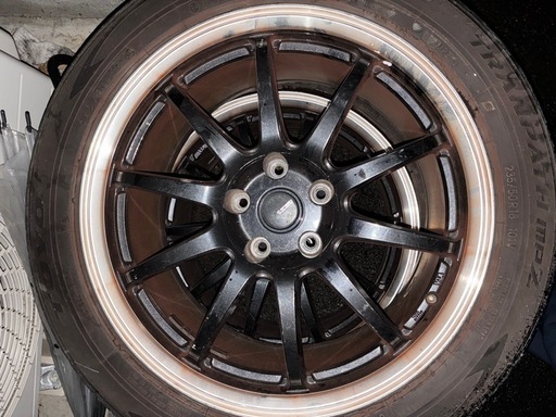 メーカー不明　ホイール　18インチ　8J？7.5J?7.5J?