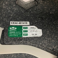 ヘルメット　Pine 1-3歳用の画像