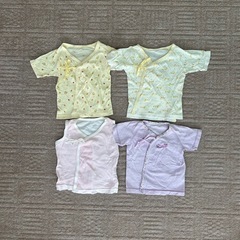 出産準備 肌着 8枚セット＆ロンパース1着の画像